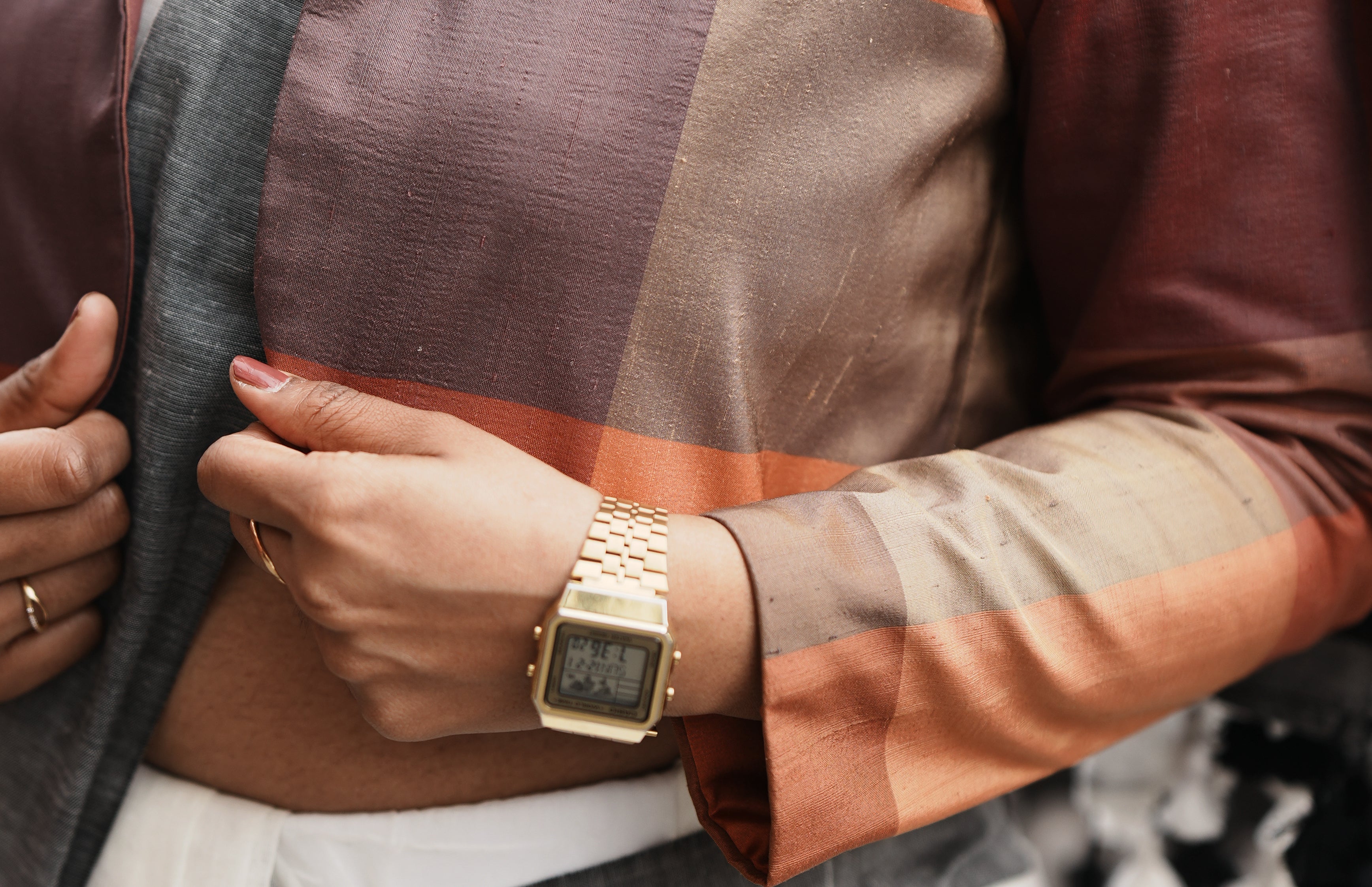 Multicolour Crop Blazer