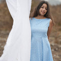 Polka dotted frock
