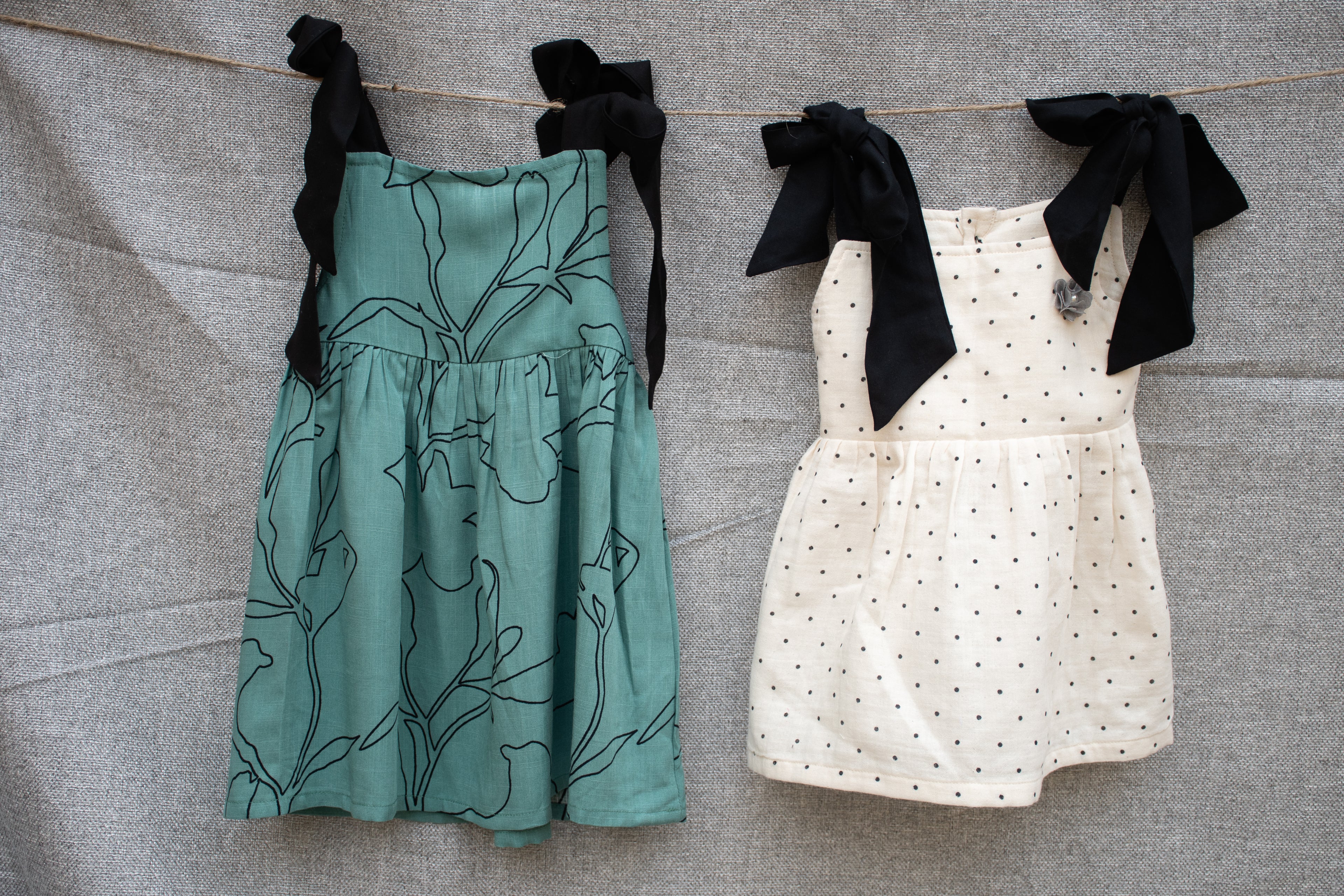 Polka Tying Frock