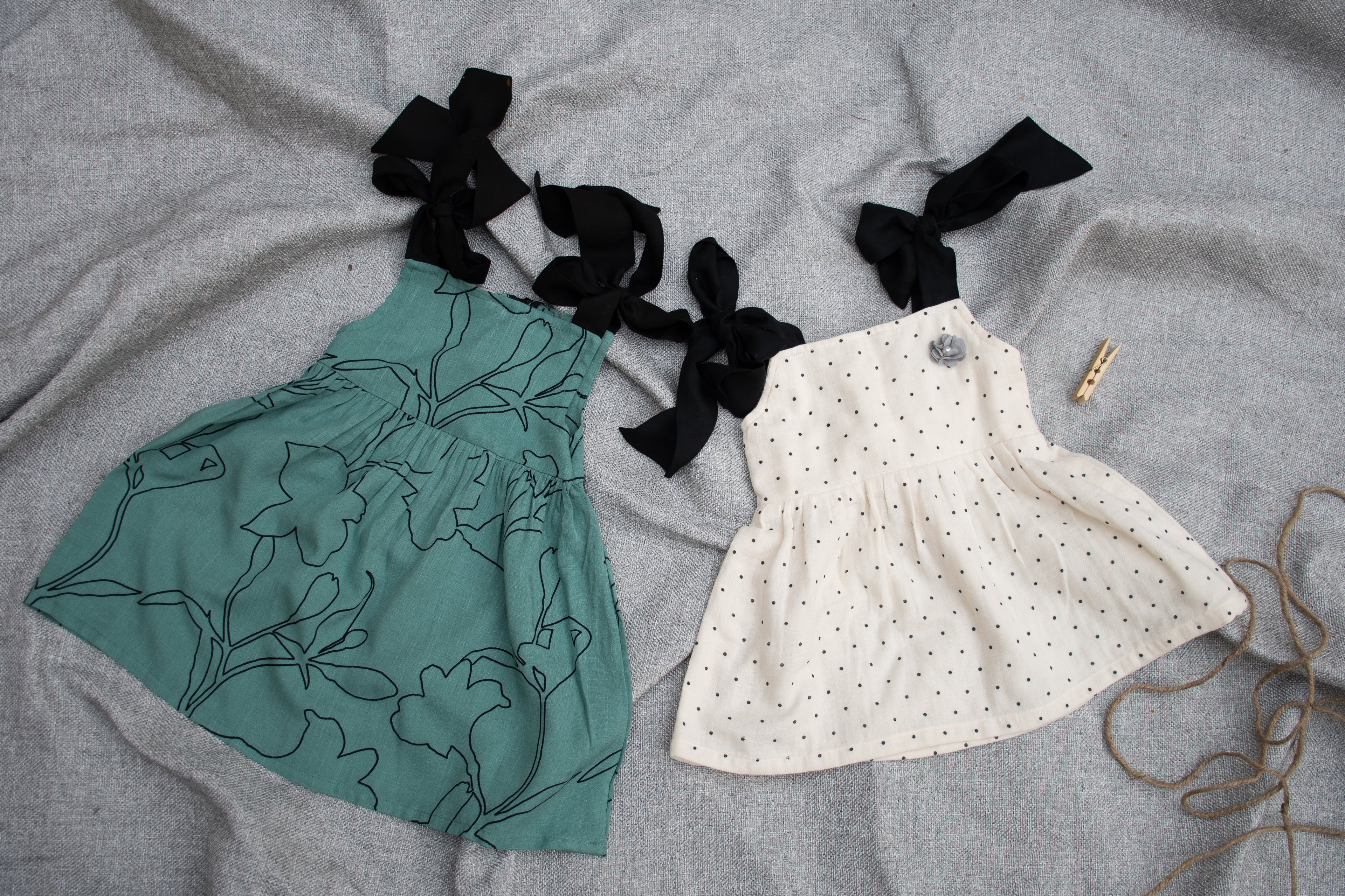 Polka Tying Frock