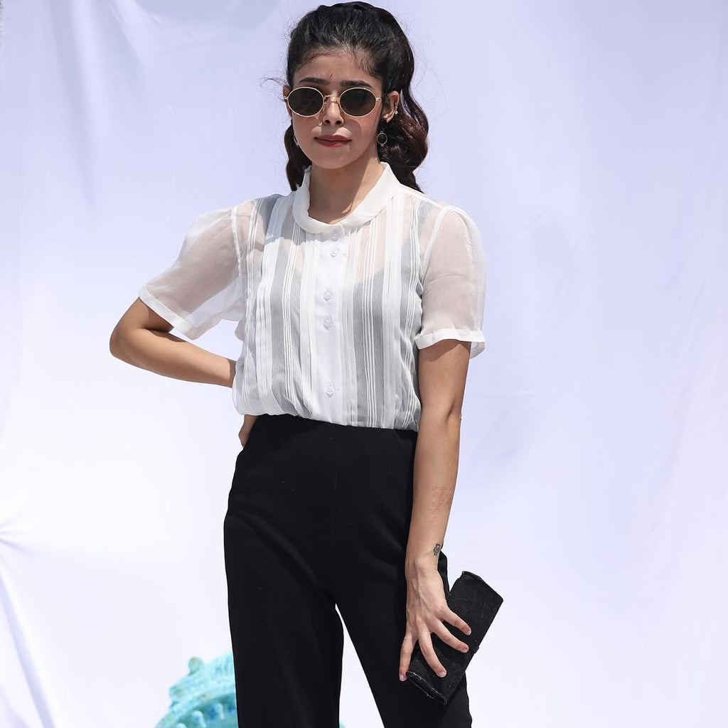 Pleated Shirt